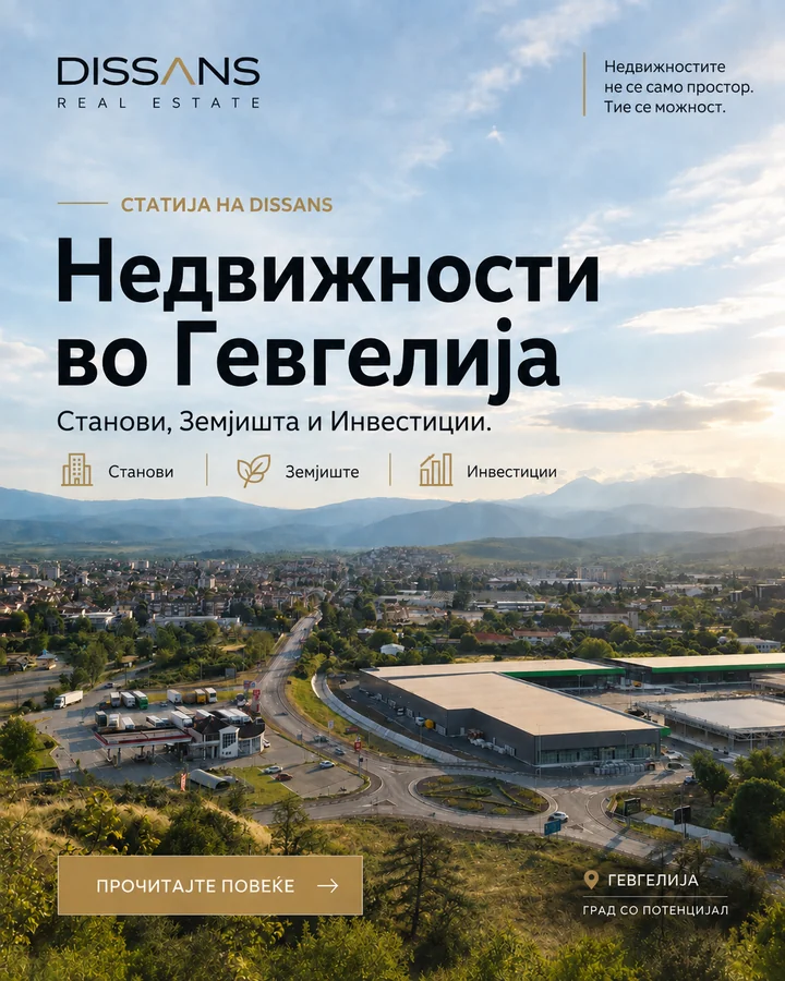 Недвижности во Гевгелија – DISSANS Real Estate