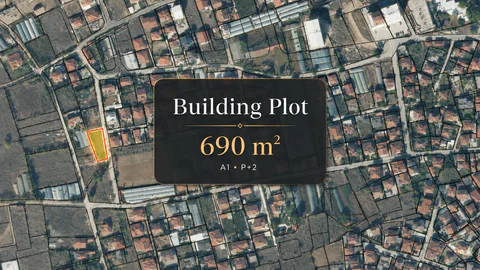 Строительный участок 690 м² в Гевгелии