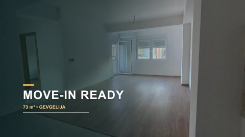 Нов и веднаш достапен стан 73 м² во Караорман